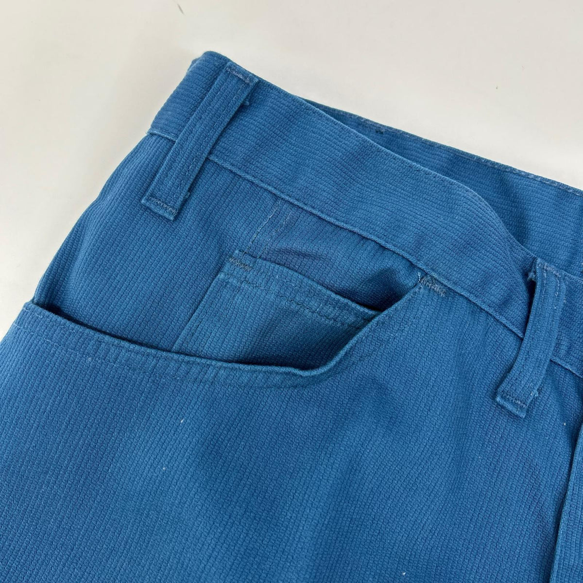 LEVI'S 70s STA-PREST Black Tab Big E Blue Pants