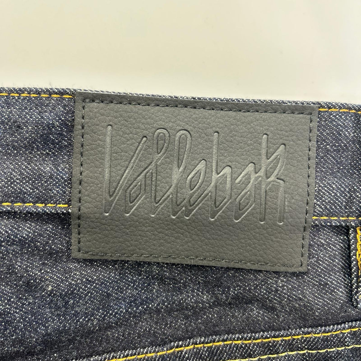 VOLLEBAK LUMBERJACK Indigo Denim Jeans Size 30