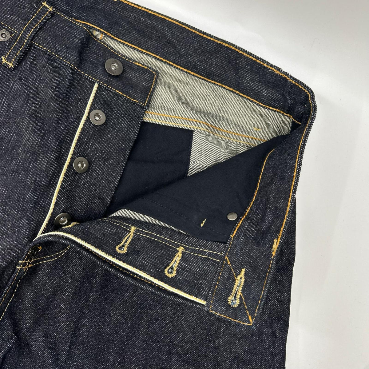 VOLLEBAK LUMBERJACK Indigo Denim Jeans Size 30