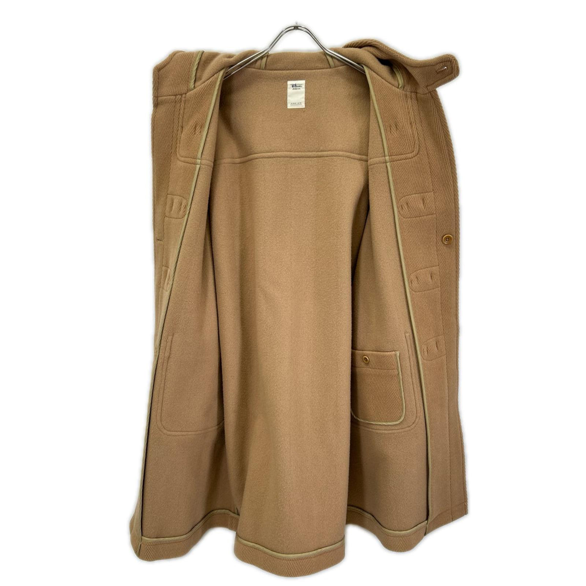 Ron Herman Beige Wool Duffle Coat Size M