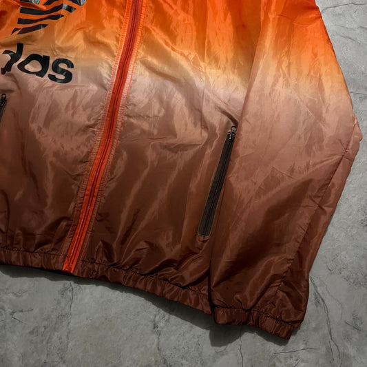 Vintage Multi Nylon Zip-Up Hoodie Size 3XL