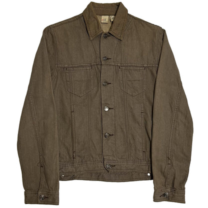 ARMANI EXCHANGE 90s Brown Trucker Jacket Size S