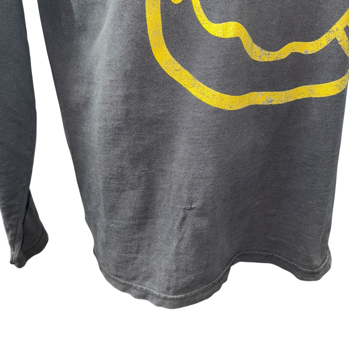 SMILE Y2K Nirvana Smile Logo Long Sleeve T-Shirt Morocco Size L