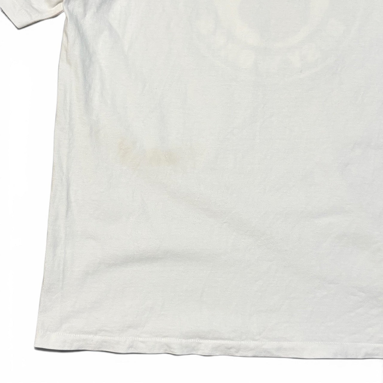 Japanese Brand Busy Works White T-Shirt Size L