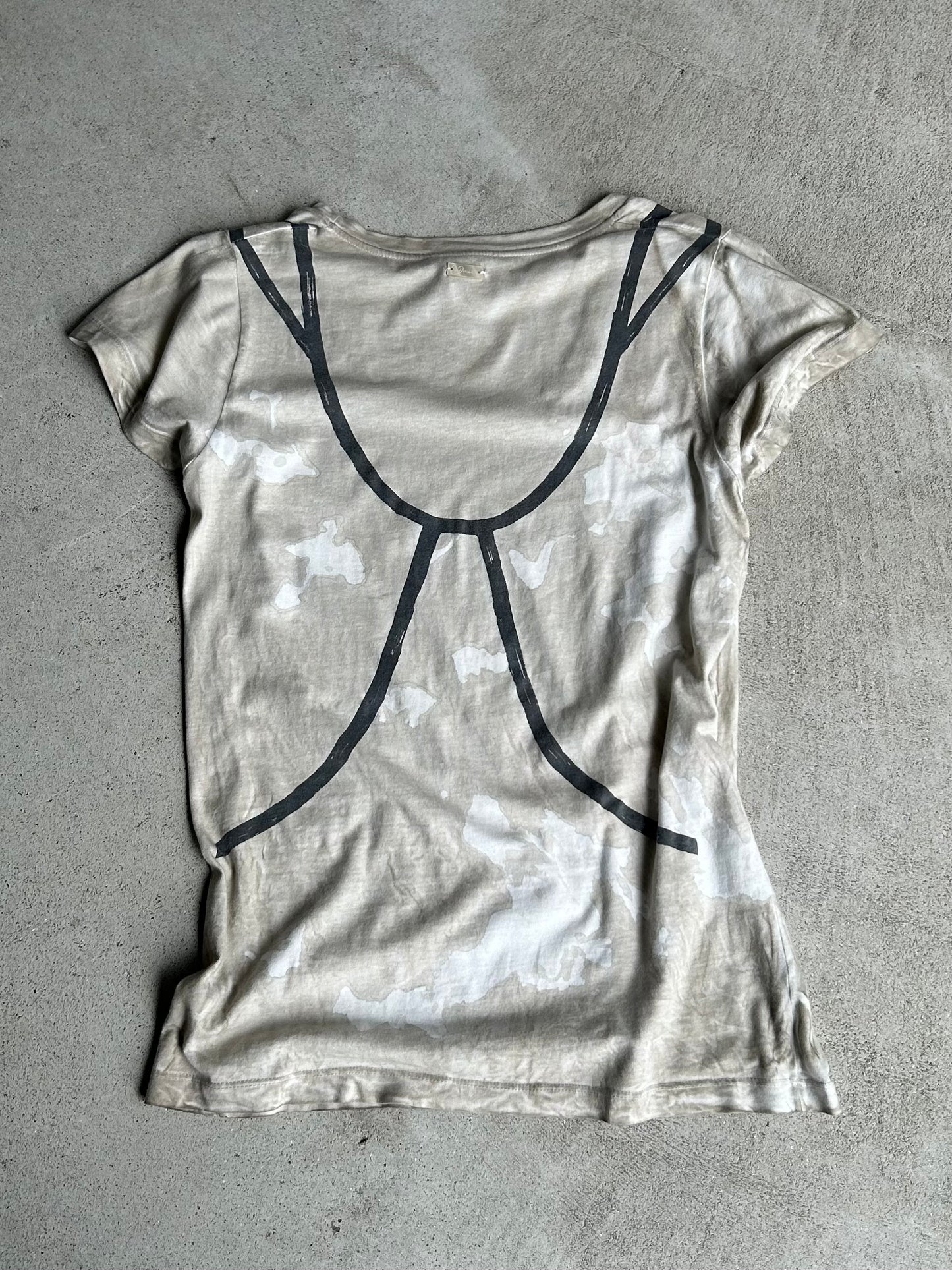 Diesel Pattern Print T-Shirt Multi Size XS