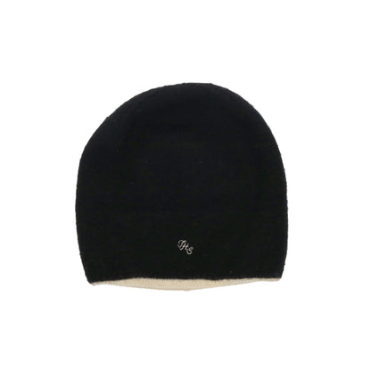 NUMBER (N)INE 2005 A/W Wool Black/White Hat