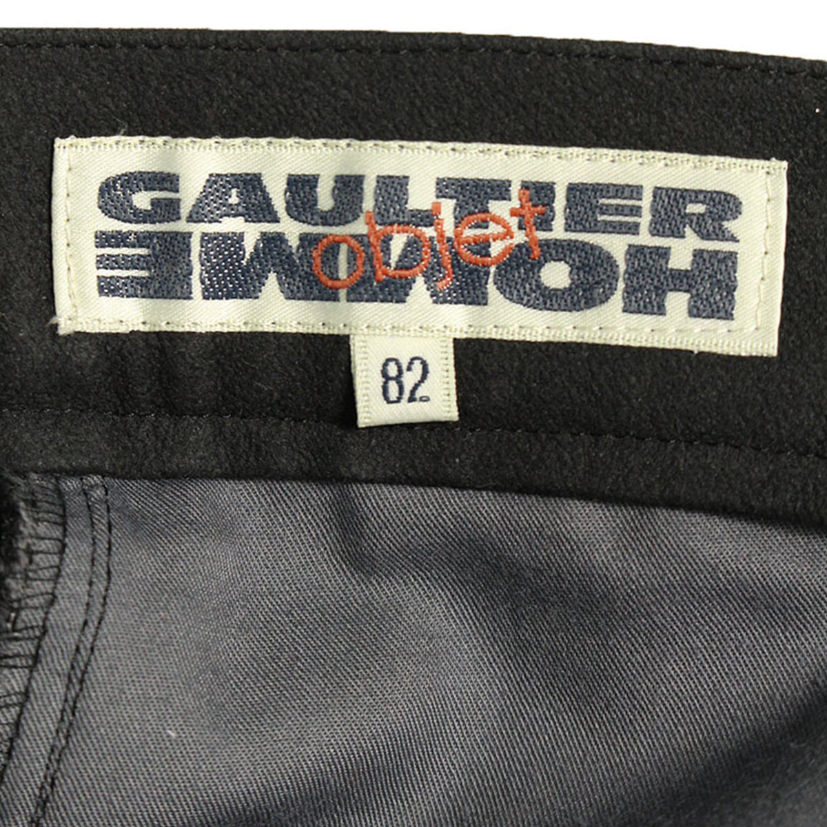 Jean Paul GAULTIER Cotton Casual Pants Black