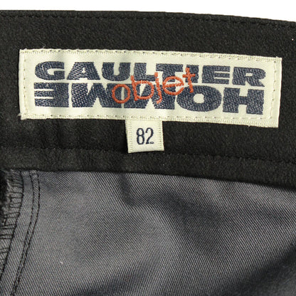Jean Paul GAULTIER Cotton Casual Pants Black