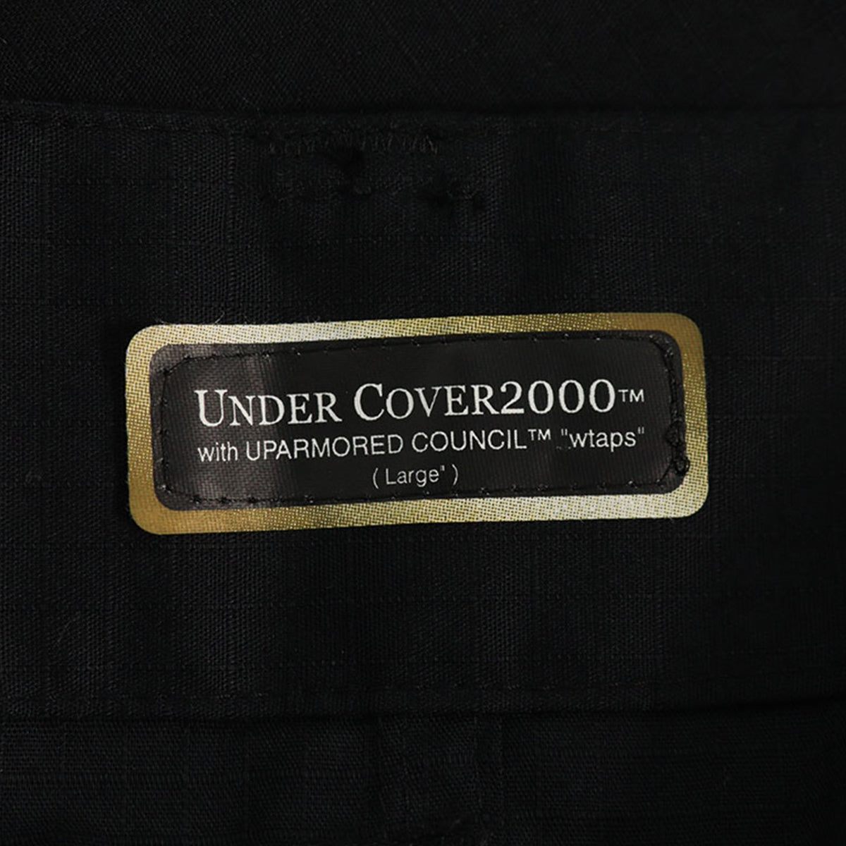 UNDERCOVER 2000 S/S Cotton Pants Black Size L