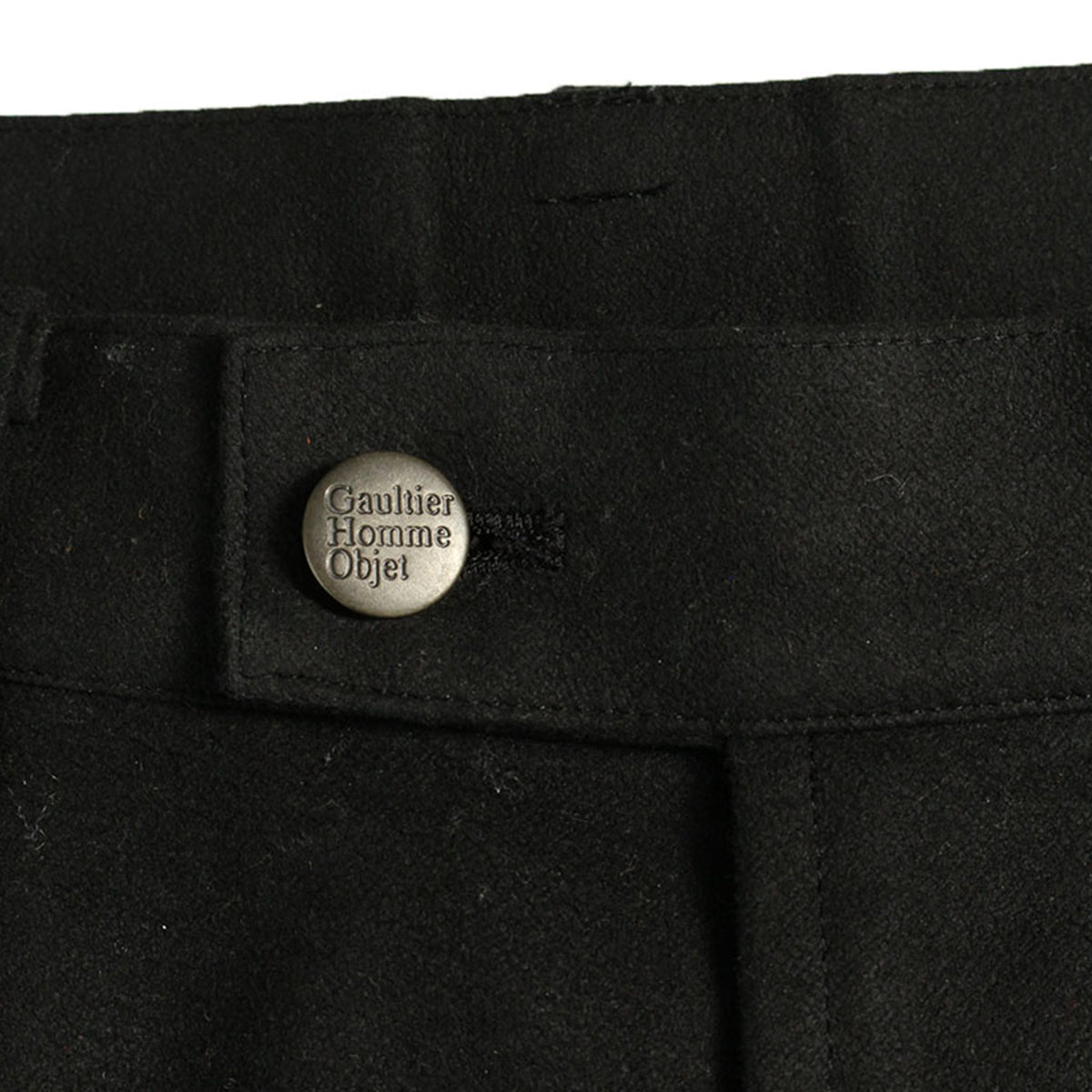 Jean Paul GAULTIER Cotton Casual Pants Black