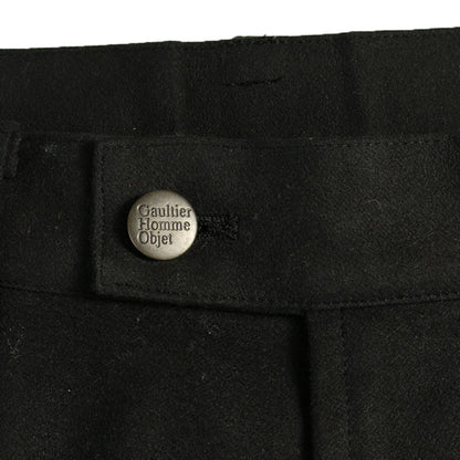 Jean Paul GAULTIER Cotton Casual Pants Black