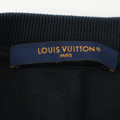 LOUIS VUITTON Damier Pocket T-Shirt Navy Size S