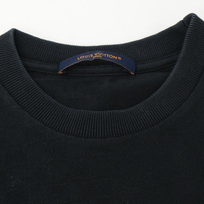 LOUIS VUITTON Damier Pocket T-Shirt Navy Size S