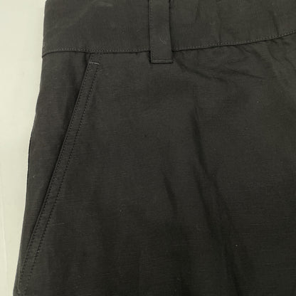 LOEWE Paula's Ibiza Rayon Cargo Shorts Black Size 46