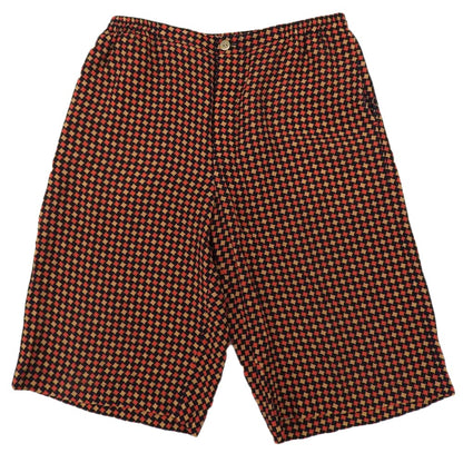 GUCCI All-Over Pattern Shorts Orange Size 46