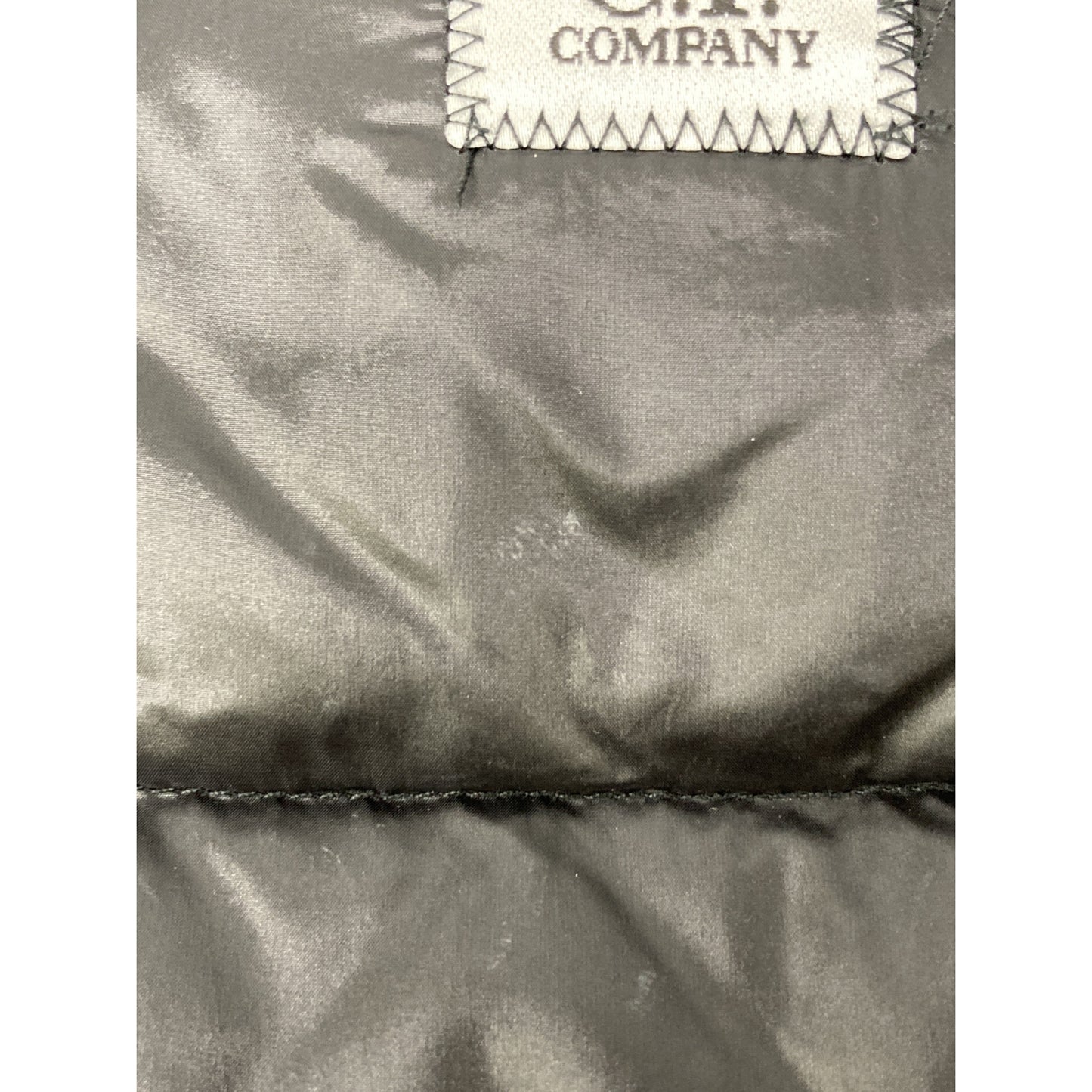 C.P.COMPANY Goggle Light Down Jacket Black Size 46