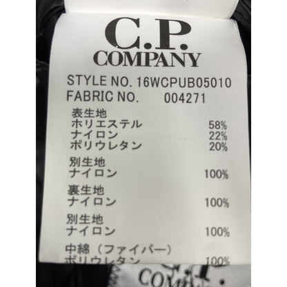 C.P.COMPANY Goggle Light Down Jacket Black Size 46