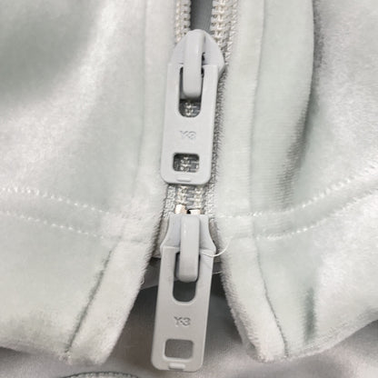 Y-3 23AW Velvet Full Zip Jacket Light Green Size M