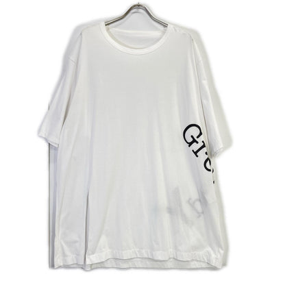 Ground Y Logo Jumbo Graphic Cotton T-Shirt White Size 3