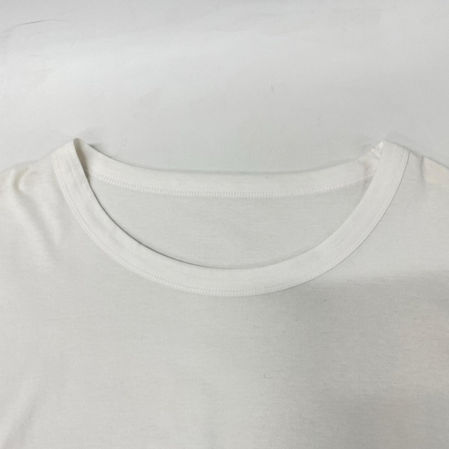 Ground Y Logo Jumbo Graphic Cotton T-Shirt White Size 3