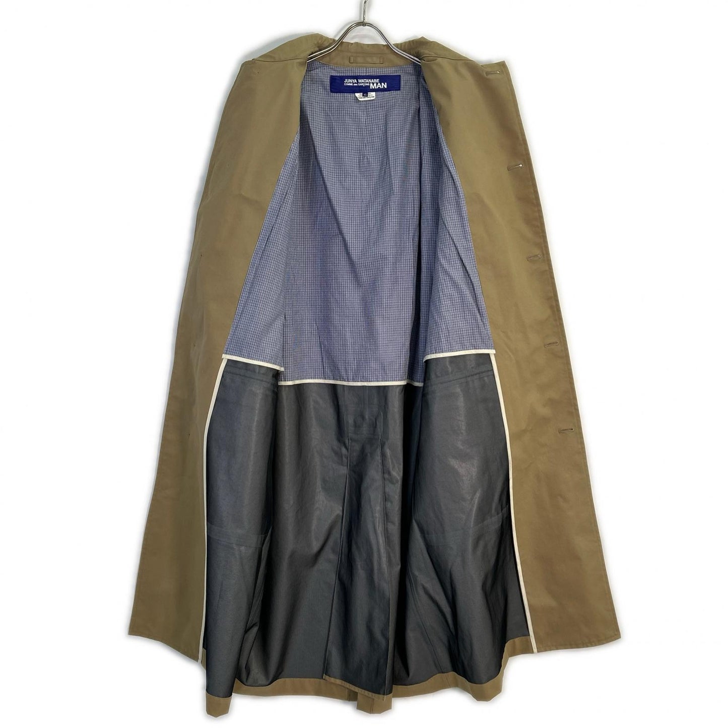 JUNYA WATANABE MAN 19AW Cotton Gabardine Coat Beige Size XS