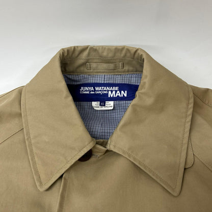 JUNYA WATANABE MAN 19AW Cotton Gabardine Coat Beige Size XS