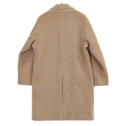 NEIGHBORHOOD Beige CHESTER W-COAT Wool Coat Size S