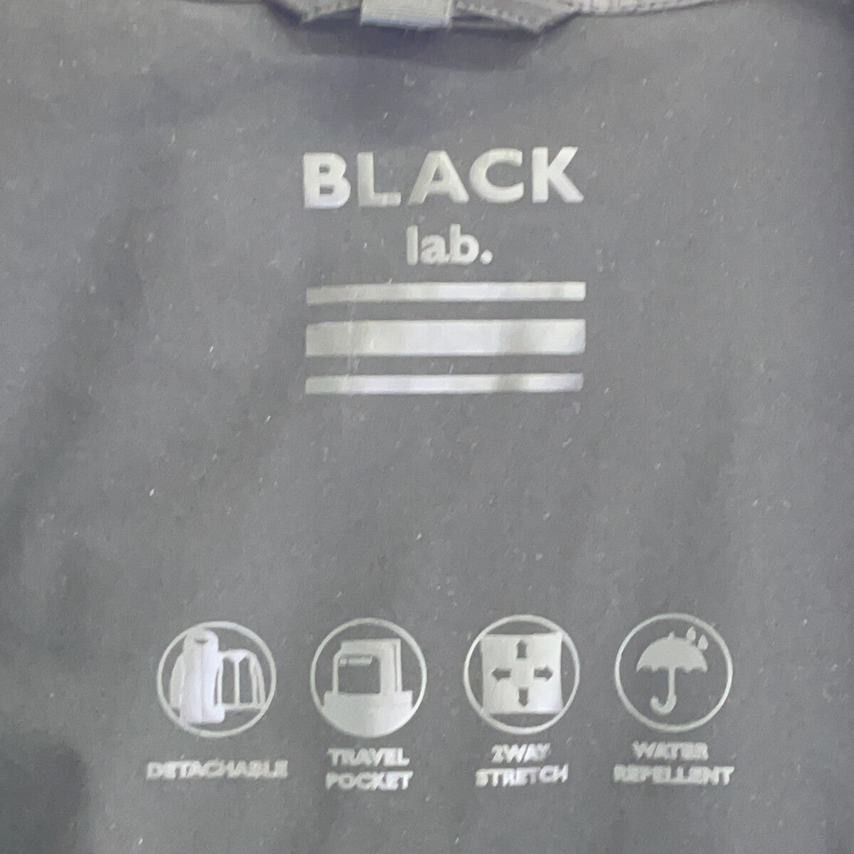 BLACK LABEL CRESTBRIDGE Black Traveler Mods Coat Size M