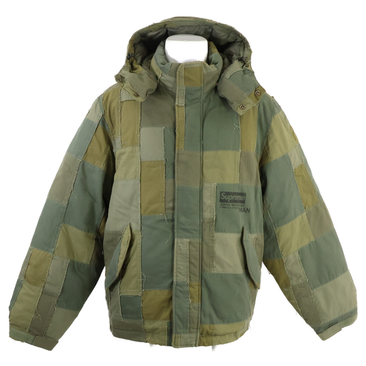 Supreme x Junya Watanabe Patchwork Jacket Khaki Size L