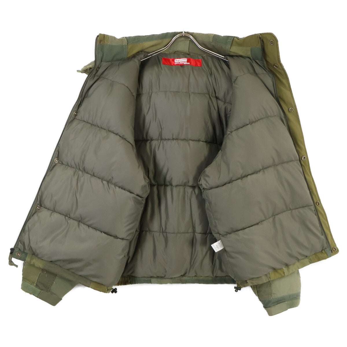 Supreme x Junya Watanabe Patchwork Jacket Khaki Size L