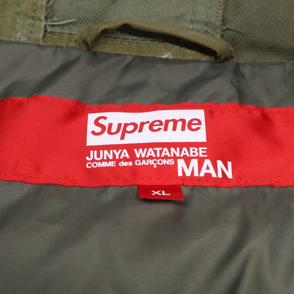 Supreme x Junya Watanabe Patchwork Jacket Khaki Size L