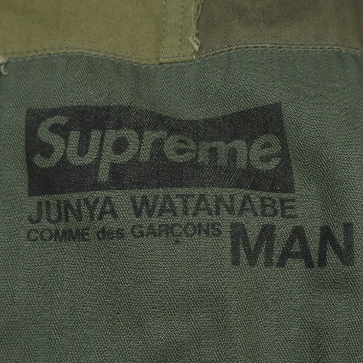 Supreme x Junya Watanabe Patchwork Jacket Khaki Size L