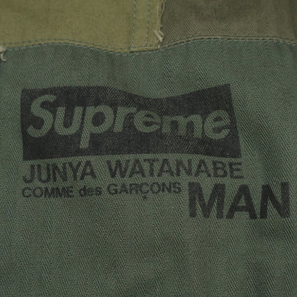 Supreme x Junya Watanabe Patchwork Jacket Khaki Size L