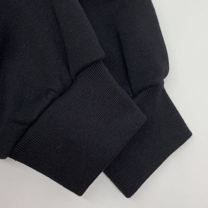 W)TAPS Black PAVILION HOODY Cotton Hoodie Size 04