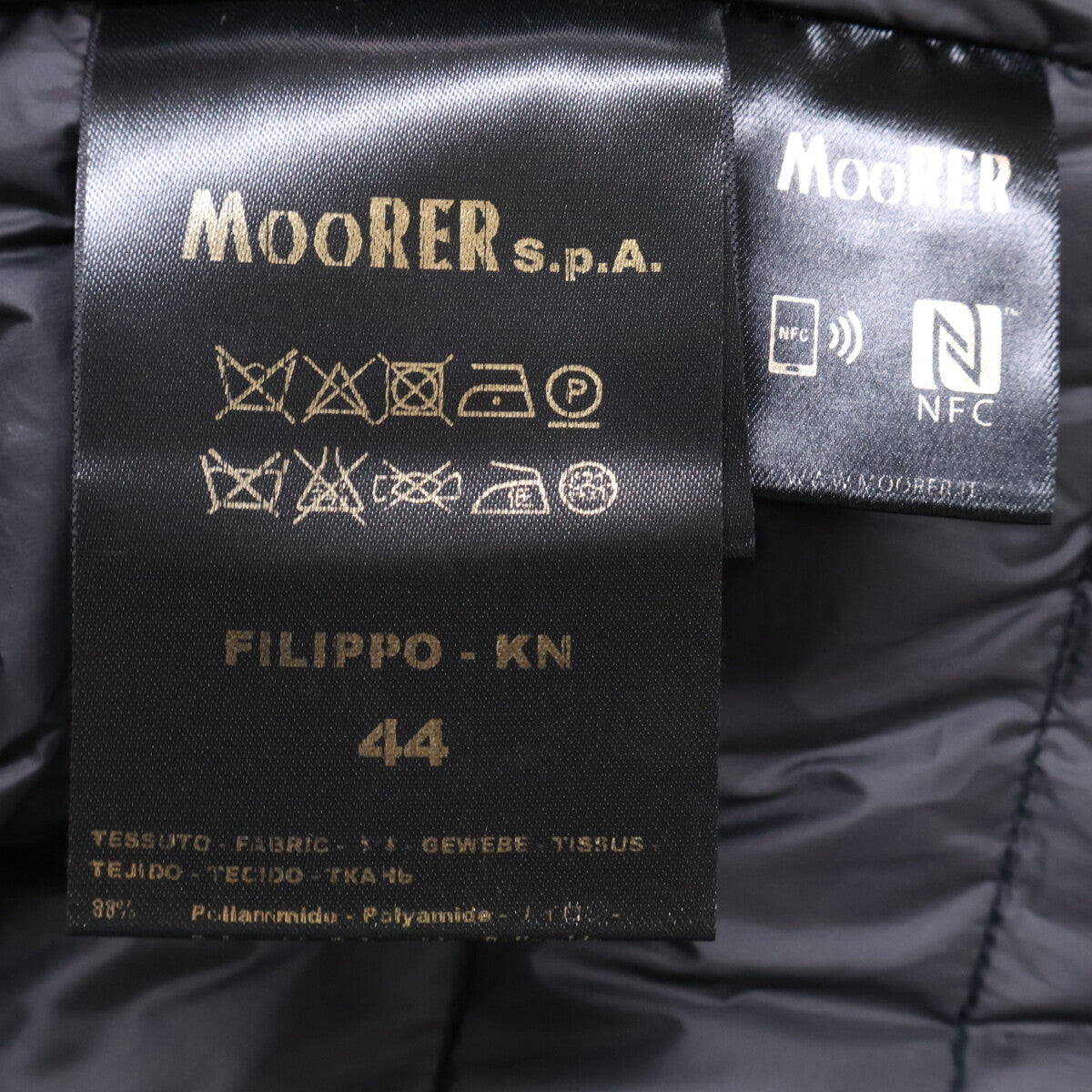 MOORER FILIPPO-KN Down Jacket Navy Size 44