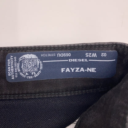 DIESEL FAYZA-NE Coated 3D Sweatpants Size 25