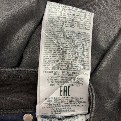 DIESEL FAYZA-NE Coated 3D Sweatpants Size 25