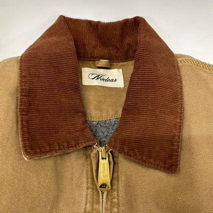 NVCLEAR Tan BONE WORK JACKET Polyester Jacket Size M
