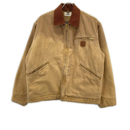 NVCLEAR Tan BONE WORK JACKET Polyester Jacket Size M