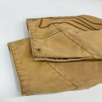 NVCLEAR Tan BONE WORK JACKET Polyester Jacket Size M