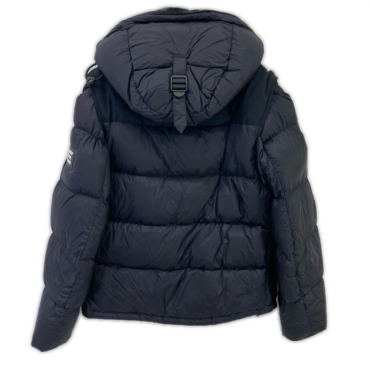 BURBERRY Rockwell Nova Check Down Jacket Black Size L