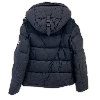 BURBERRY Rockwell Nova Check Down Jacket Black Size L