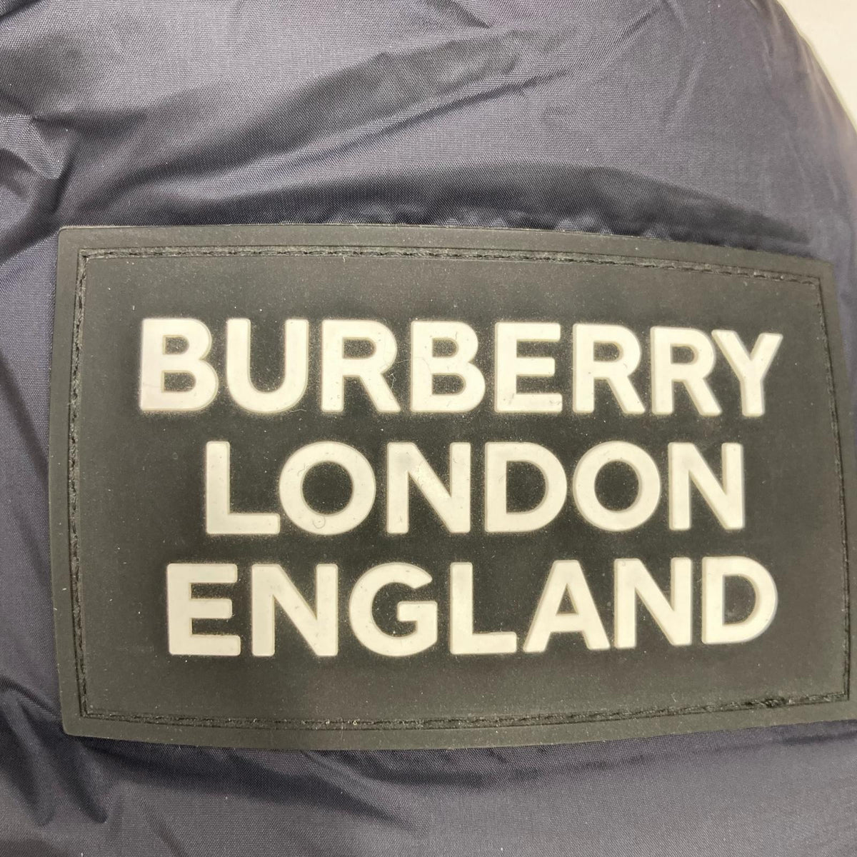 BURBERRY Rockwell Nova Check Down Jacket Black Size L