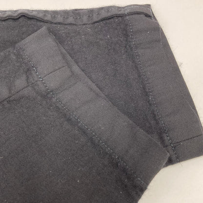 COMMEdesGARCONS SHIRT 22AW Black Gabardine Trousers Size XS
