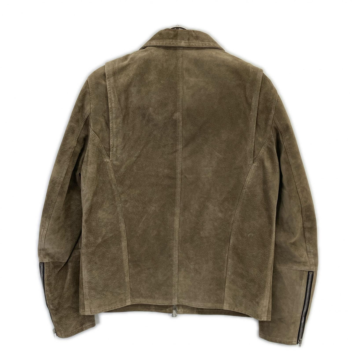 EMMETI GIAPPONE Pigskin Leather Jacket Gray Size 48