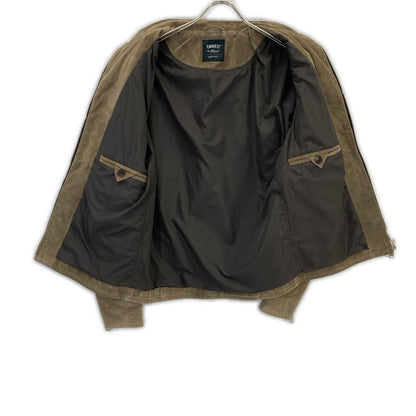 EMMETI GIAPPONE Pigskin Leather Jacket Gray Size 48