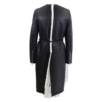 Rick Owens F/W21 GETHSEMANE Shearling Long Coat Size 48