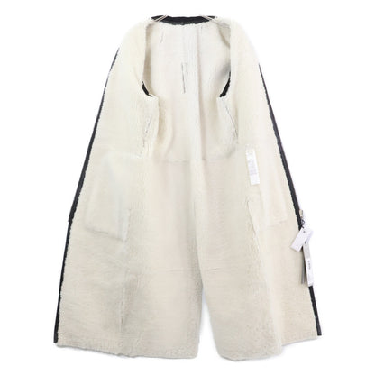 Rick Owens F/W21 GETHSEMANE Shearling Long Coat Size 48