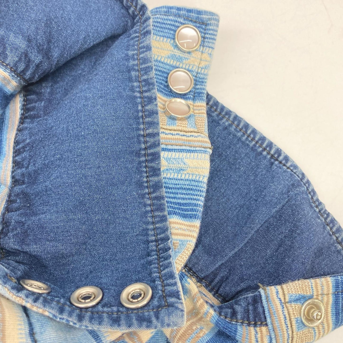 RRL Blue Buffalo Western Shirt Cotton Size XS