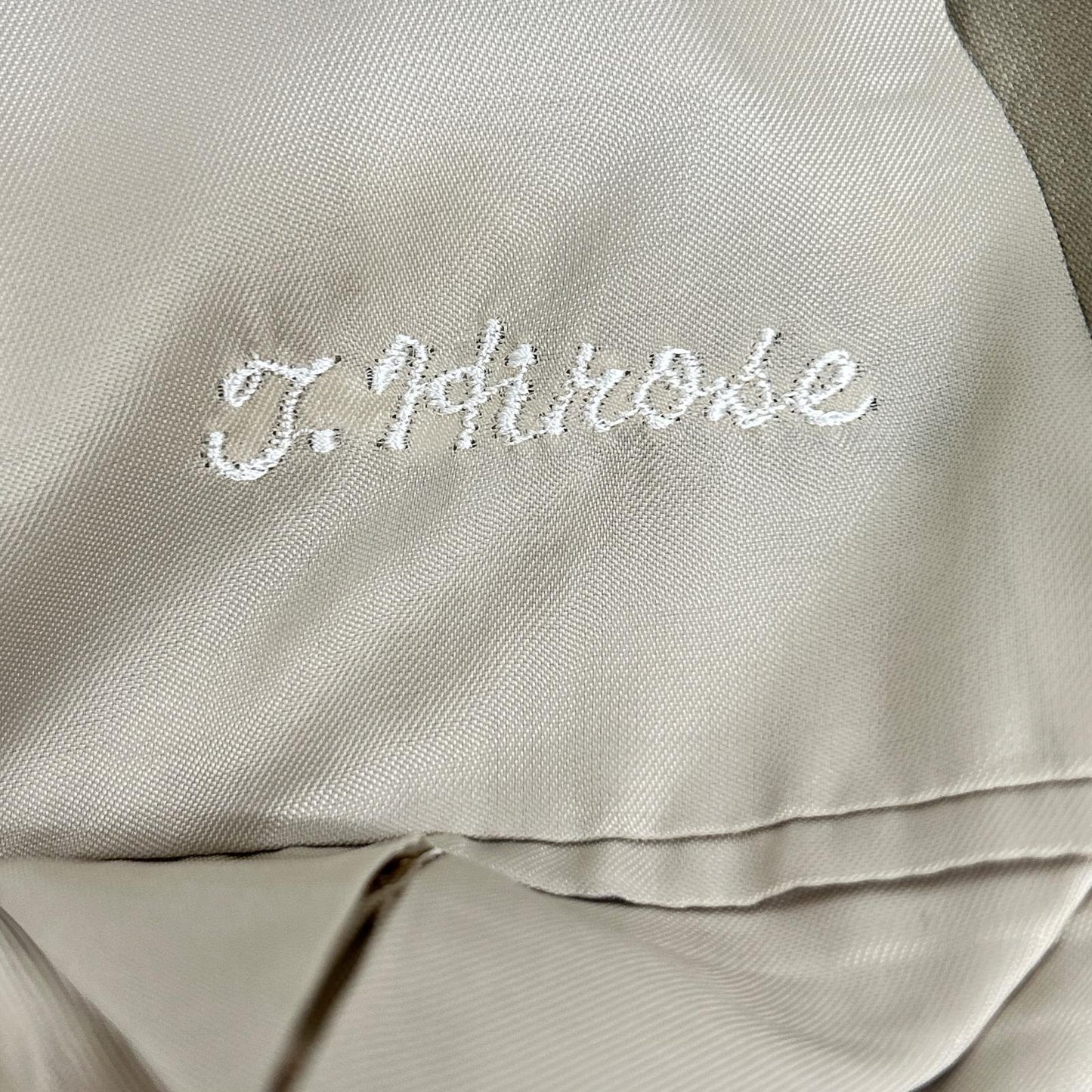 TRY TAILOR Beige 3-Piece Double Breasted Suit
